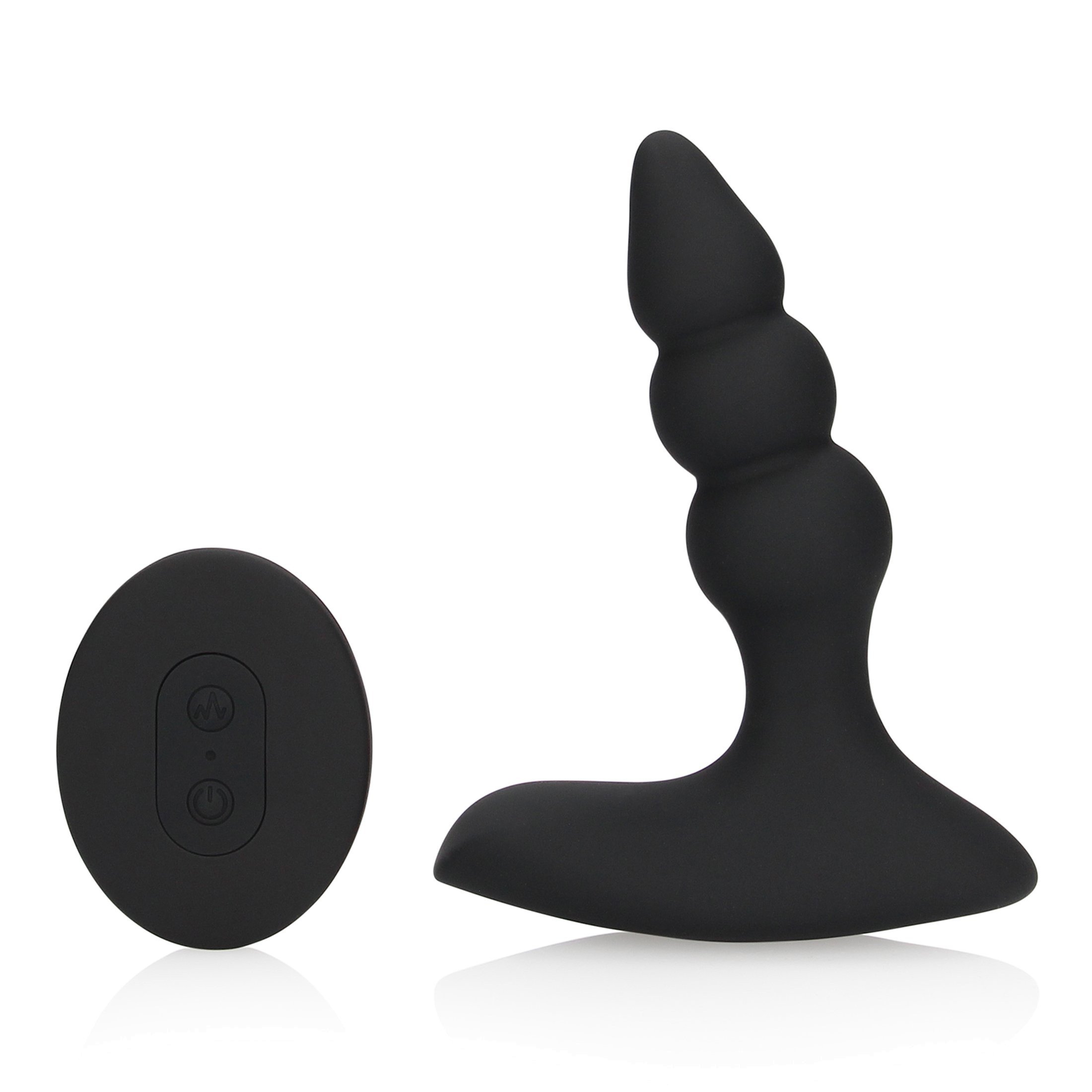 Vibruojantis analinis kaištis „Beaded Anal Plug“ - Loveline