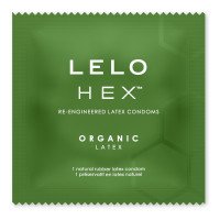 Prezervatyvai „HEX Organic Latex“, 12 vnt - LELO