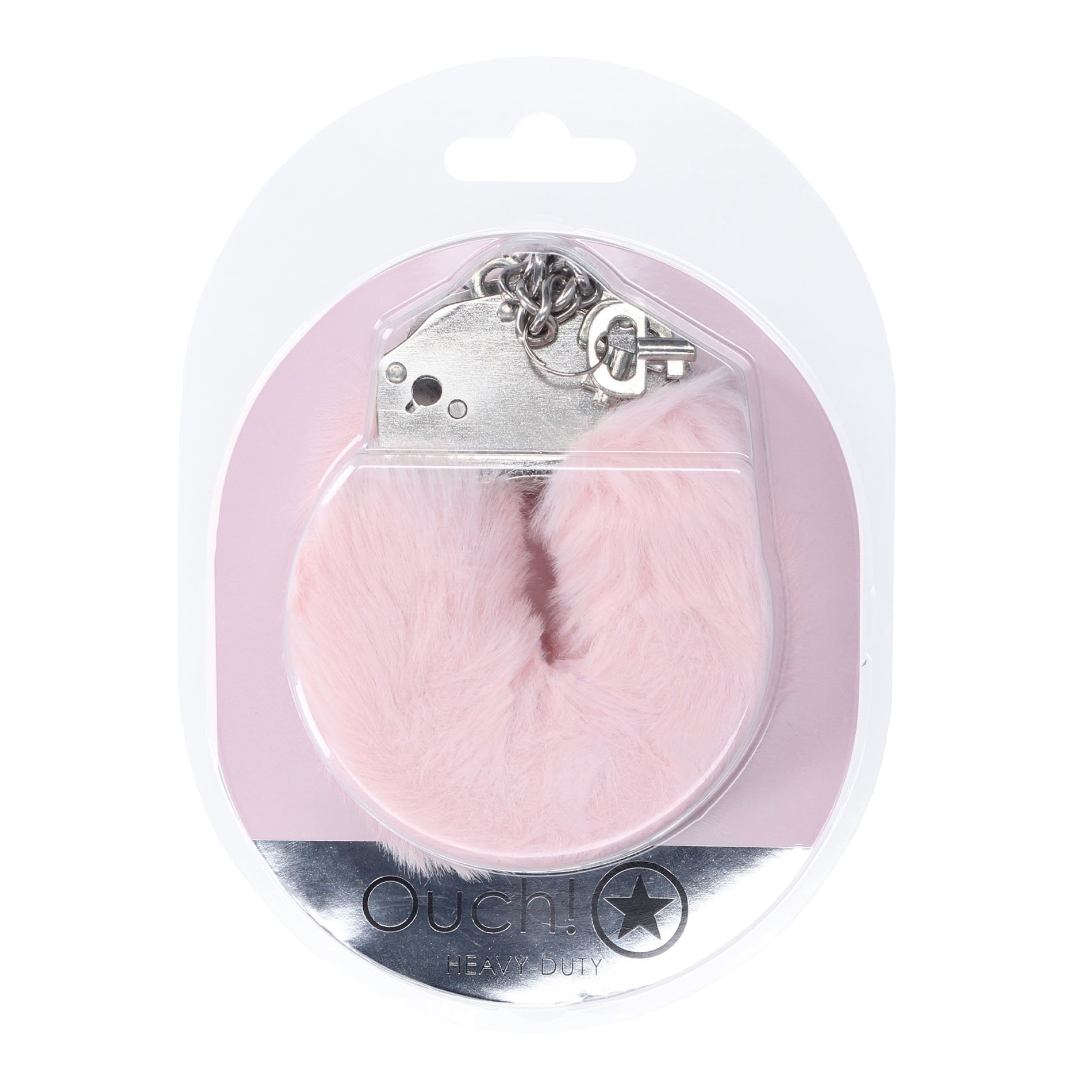 Antrankiai „Heavy-duty Fluffy Handcuffs“ - Ouch!