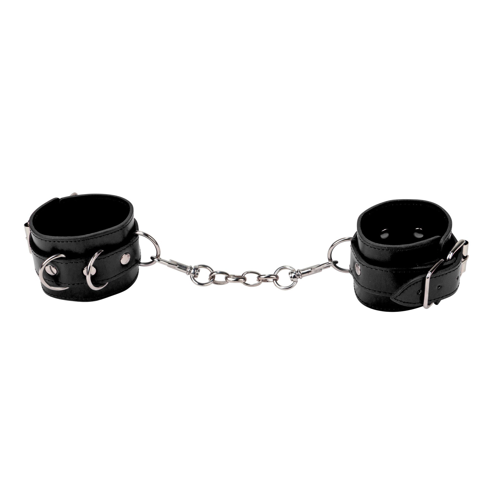 Antrankiai „Leather Cuffs“ - Ouch!