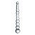 Stiklinis dvipusis dildo „Glass Dildo Nr. 20“