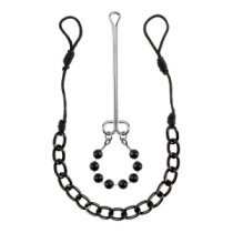 Erotinių papuošalų rinkinys „Nipple & Clit Jewelry“ - Fetish Fantasy