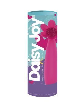 Rožinis klitorinis vibratorius „Daisy Joy“ - Feelztoys