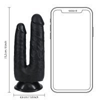 Dvigubas dildo „Double Trouble Dildo“ - RealRock