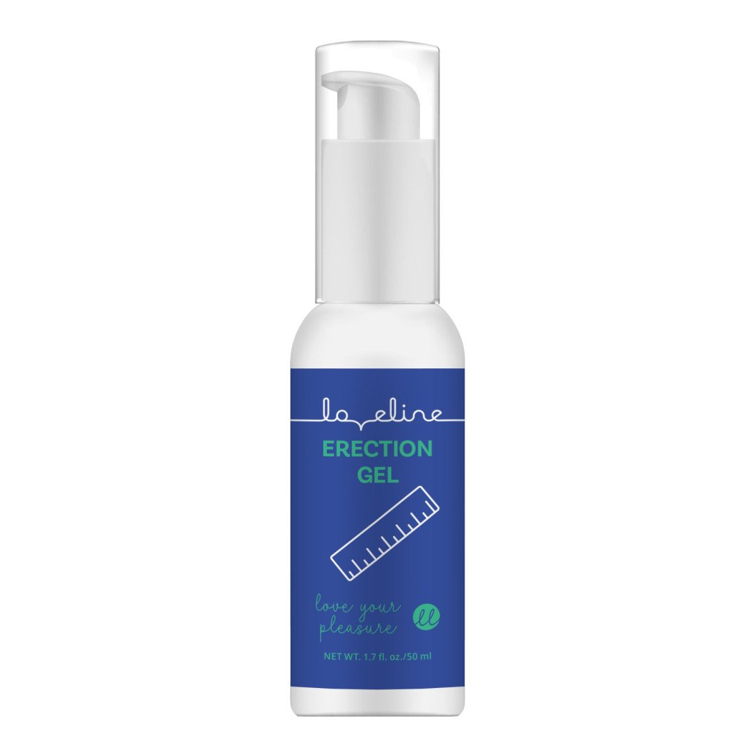 Erekciją stiprinantis gelis „Erection Gel“, 50 ml - Loveline