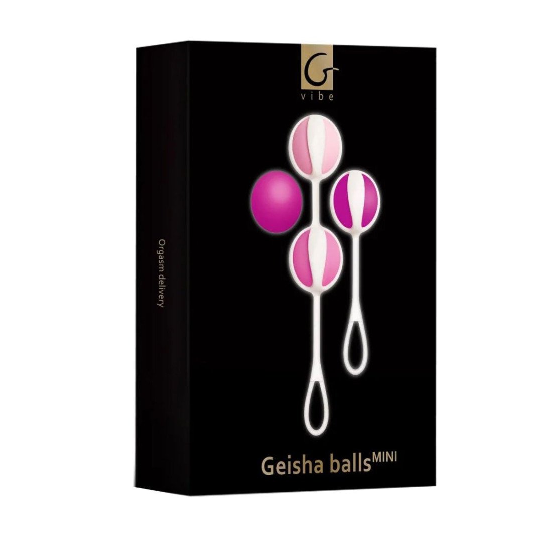 Vaginalinių kamuoliukų rinkinys „Geisha Balls Mini“ - Gvibe