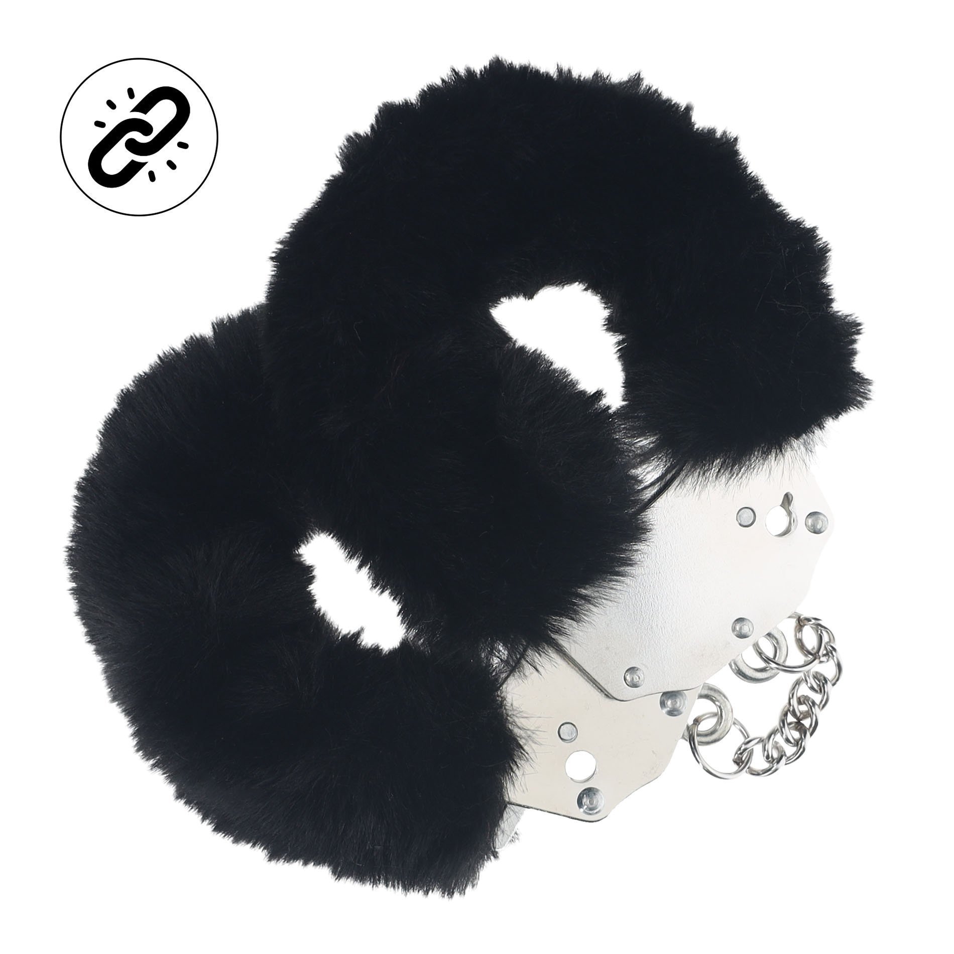 Antrankiai „Heavy-duty Fluffy Handcuffs“ - Ouch!