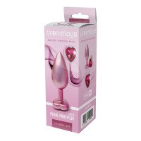 Didelis analinis kaištis „Pearl Pink Gleaming Love“ - Dream Toys