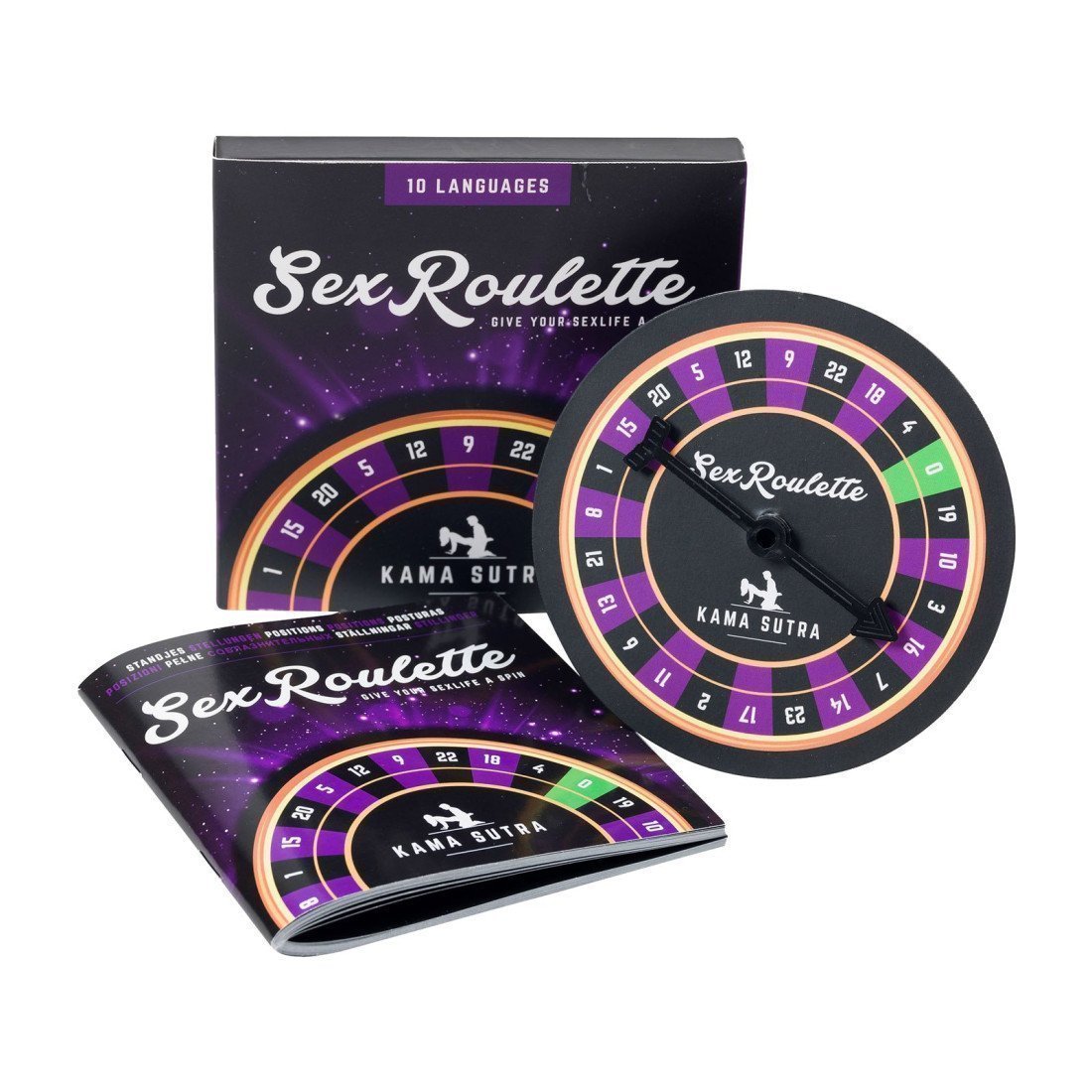 Erotinis žaidimas „Sex Roulette Kama Sutra“ - Tease and Please