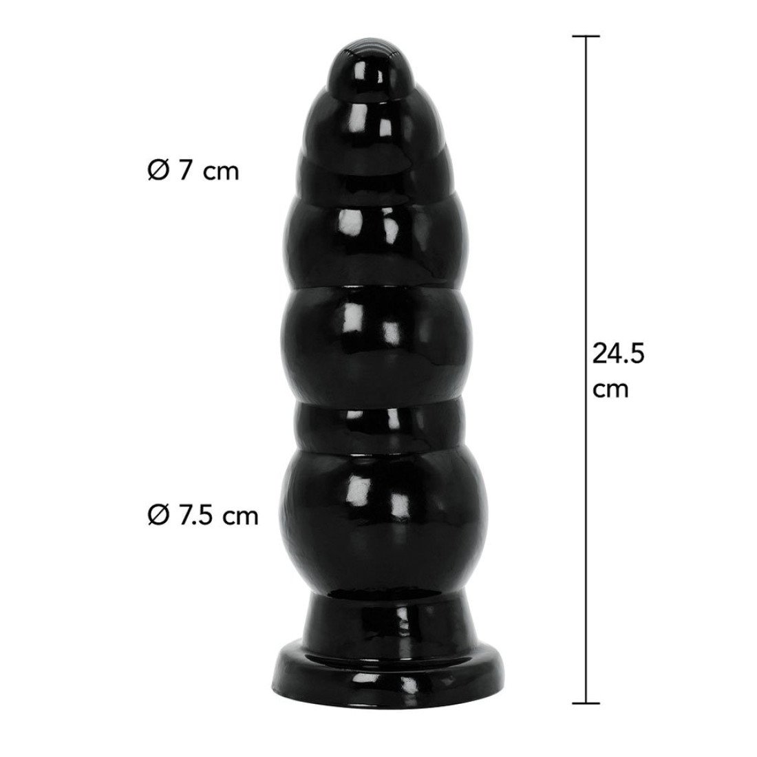 Analinis dildo „Buttplug Balls XL“ - Extreme