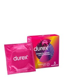 Prezervatyvai „Dame Placer“, 3 vnt. - Durex