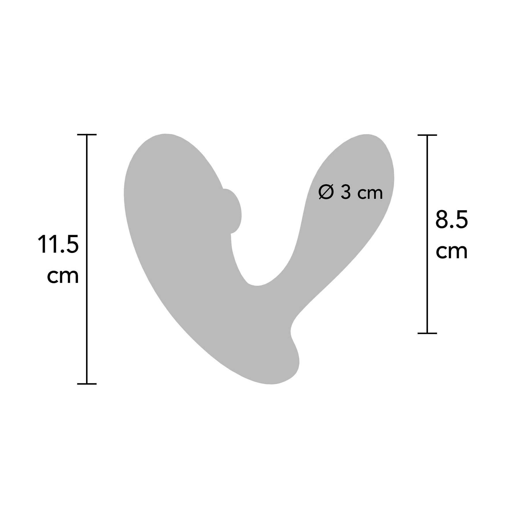Vibratorius - klitorinis stimuliatorius „DuoVibe II“ - Xocoon