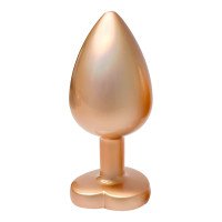 Didelis analinis kaištis „Pearl Gold Gleaming Love“ - Dream Toys