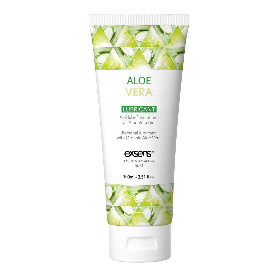 Vandens pagrindo lubrikantas „Aloe Vera“, 100 ml - Exsens