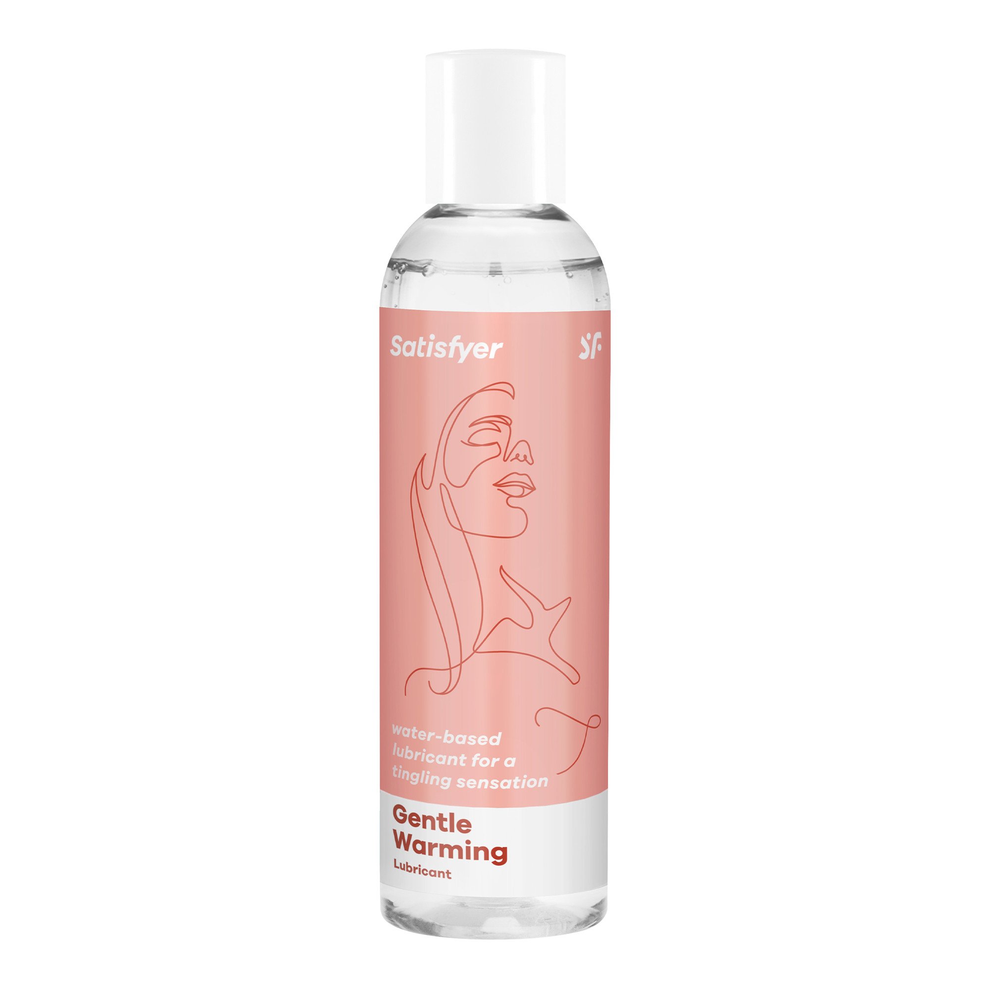 Šildantis vandens pagrindo lubrikantas „Gentle Warming“, 150 ml - Satisfyer