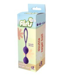 Vaginaliniai kamuoliukai „Flirts Double Kegel Ball“ - Dream Toys