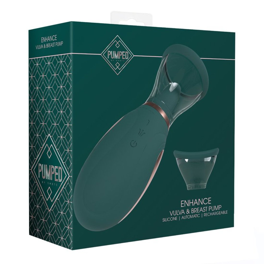 Automatinė pompa moterims „Vulva and Breast Pump“ - Pumped