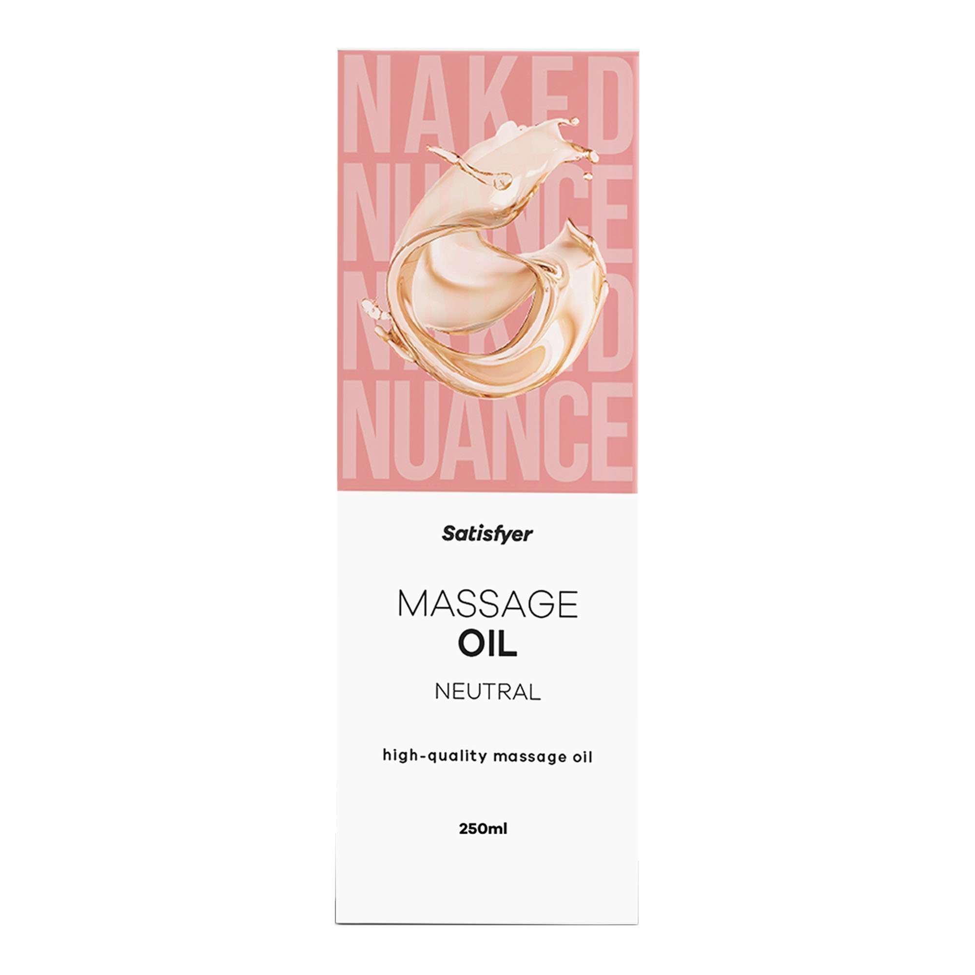 Masažo aliejus „Neautral“, 250 ml - Satisfyer