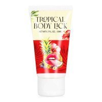 Gelis oraliniam seksui „Tropical Body Lick“, 50 ml - PharmQuests of Shots