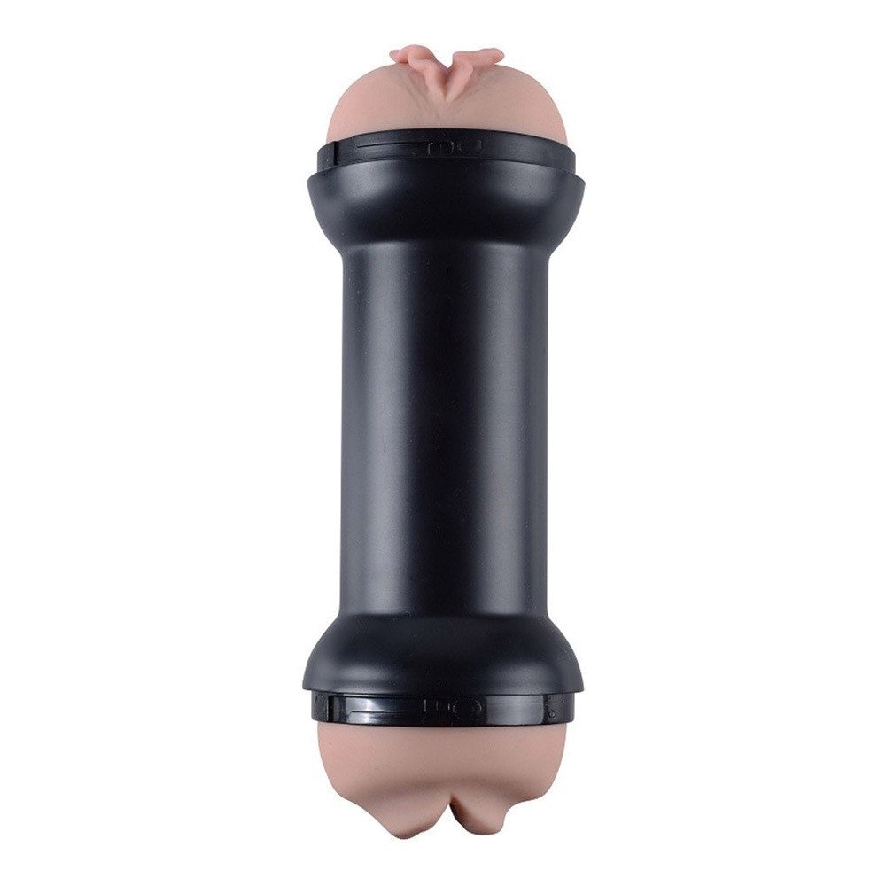 Dvigubas masturbatorius (pažeista pakuotė) „Training Master Mouth and Pussy“ - Love Toy