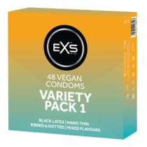 Prezervatyvų rinkinys „Variety Pack 1“, 48 vnt. - EXS Condoms