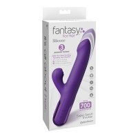 Automatinis vibratorius kiškutis „Super SoniX Thruster“ - Fantasy For Her