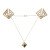 Spenelių spaustukai „Adjustable Metal Nipple Clamps with Heavy Pendant“