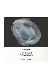 Prezervatyvai „Premium Condoms 45 mm“, 100 vnt. - Satisfyer