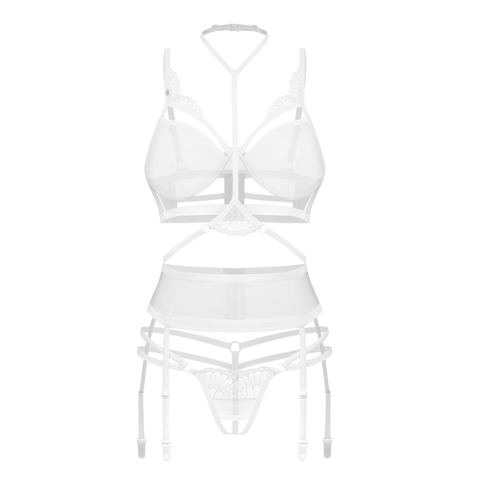 Trijų dalių rinkinys „Premisis White“ - Obsessive