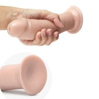 Dildo „Dr. Skin Nr. 8 Self Lubricating“ - Blush