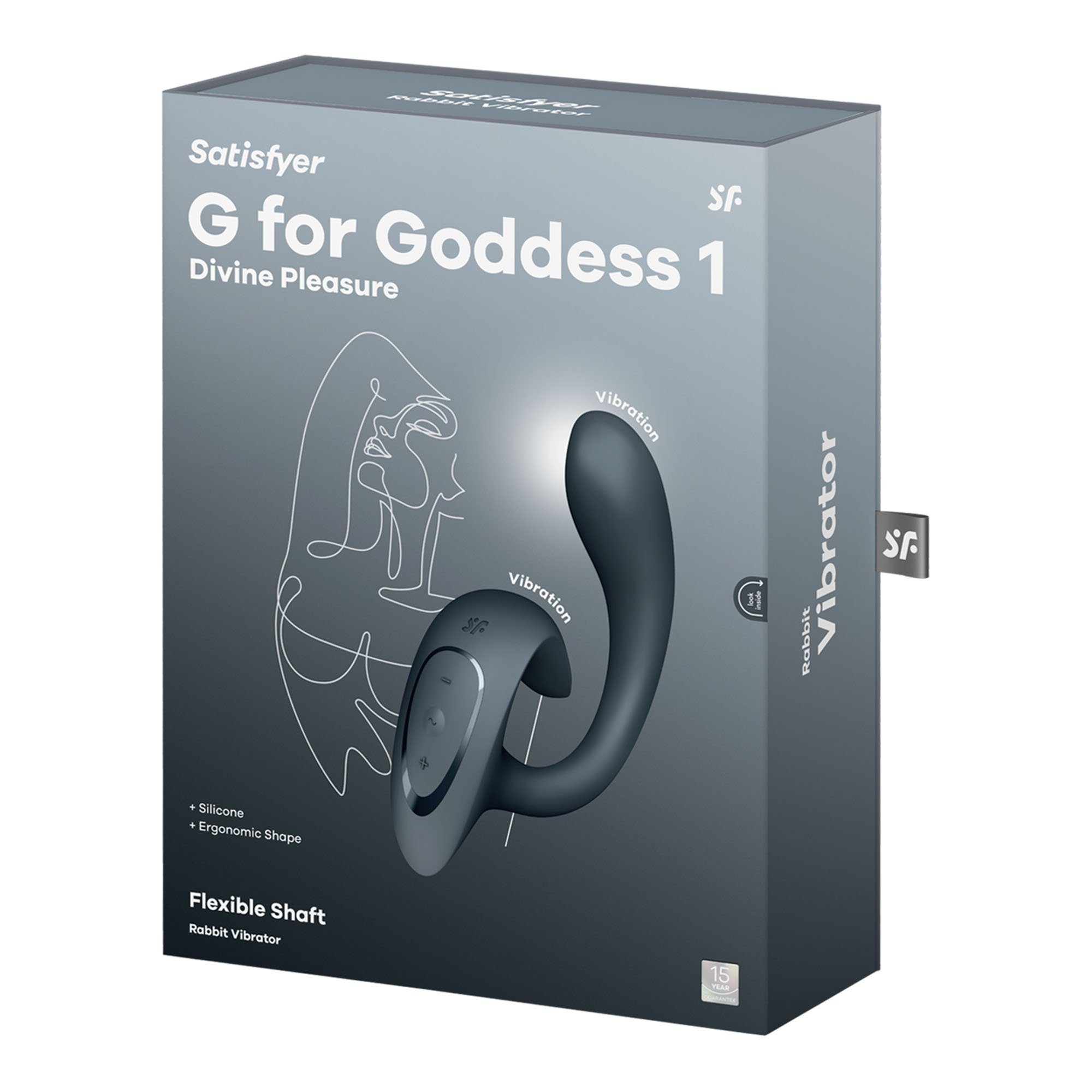Vibratorius kiškutis „G for Goddess 1“ - Satisfyer