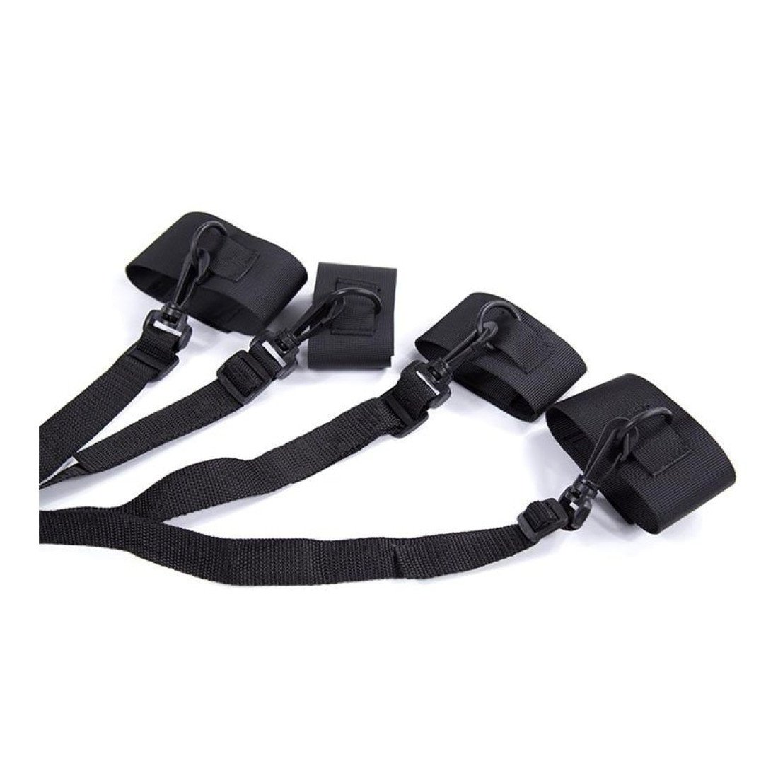 Suvaržymo sistema lovai „Nylon Velcro Bed Bondage Restraints“ - Latetobed