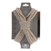 Suvaržymo virvė „Bondage Rope Gold“, 10 m - Ouch!