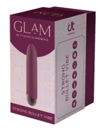 Įkraunama vibruojanti kulka „Glam“ - Dream Toys