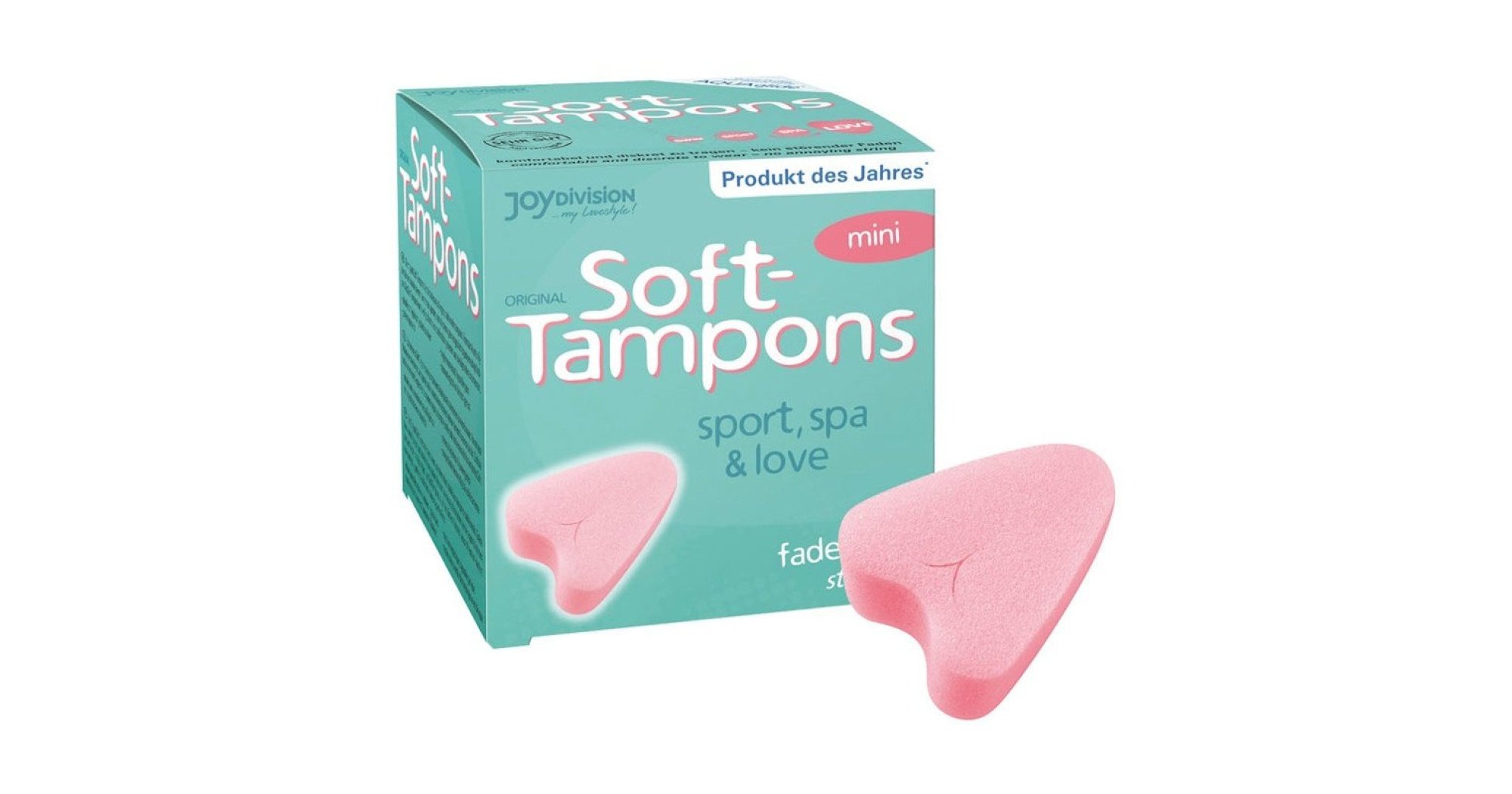 Soft tampons mini tamponai, 3 vnt. Romantika.lt