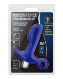 Vibruojantis prostatos masažuoklis „Performance Prostimulator 02“ - Blush