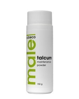 Masturbatorių atnaujinanti pudra „Male Talcum“, 150 g - Cobeco Pharma