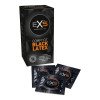 Prezervatyvai „Black Latex“, 12 vnt. - EXS Condoms