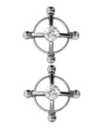 Spenelių spaustukai „Divine Cross Clamps Black“ - Taboom