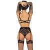 Keturių dalių rinkinys „Pojzon“ - LivCo Corsetti Fashion