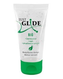 Vandens pagrindo lubrikantas „Bio“, 50 ml - Just Glide