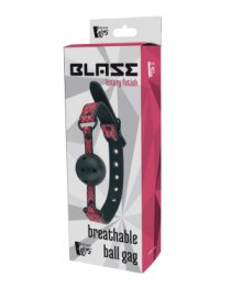 Burnos kaištis „Luxury Fetish Breathable Ball Gag“ - Blaze
