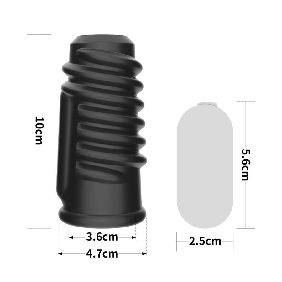 Vibruojanti penio mova „Knights Ring Silk“ - Love Toy