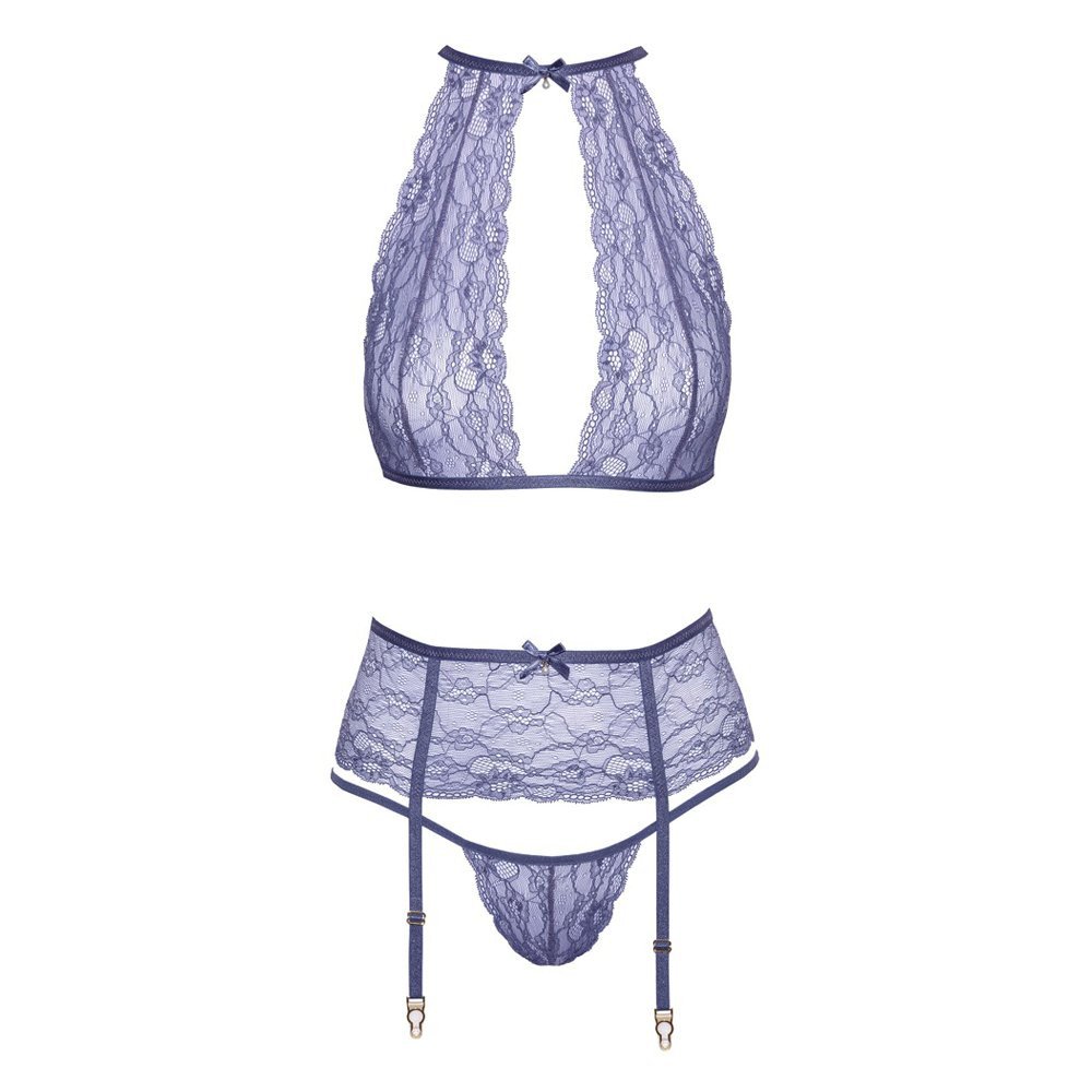Trijų dalių rinkinys „Lavender Lace“ - Kissable