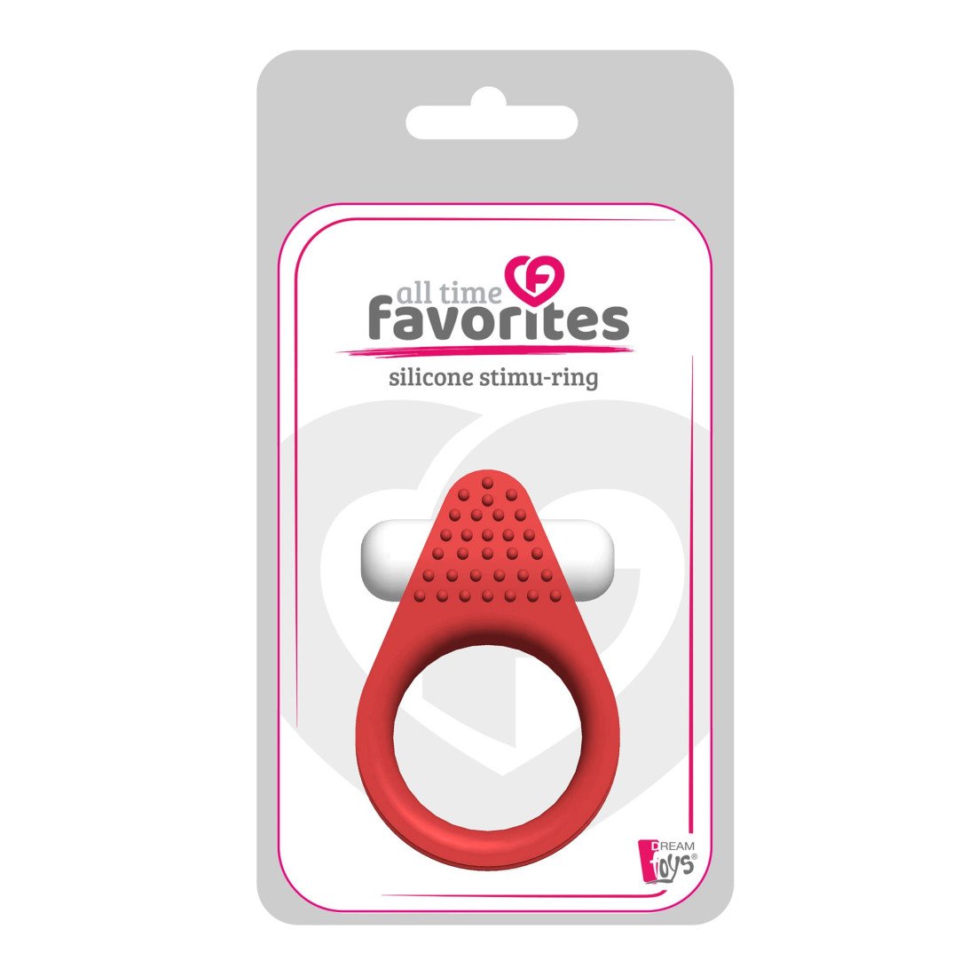 Vibruojantis penio žiedas „All Time Favorites Stimu Ring“ - Dream Toys