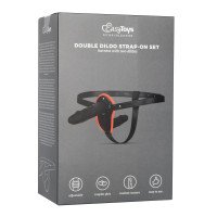 Dvigubas strap-on dildo „Double Dildo Strap-on Set“ - EasyToys