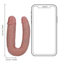 Dvigubas dildo „U Shaped Double Dildo“ - RealRock
