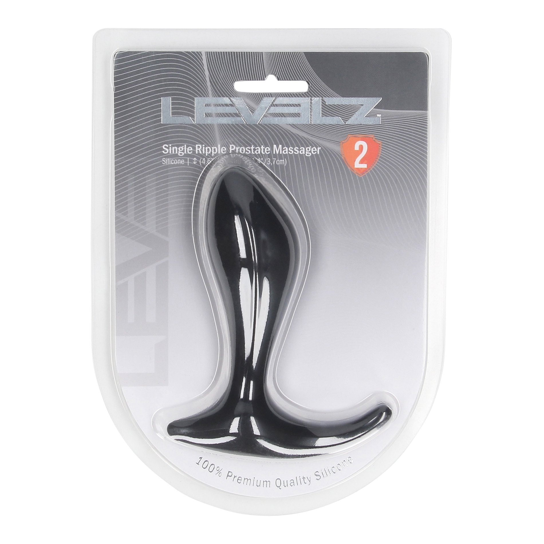 Prostatos masažuoklis „Single Ripple Prostate Massager“ - Levelz