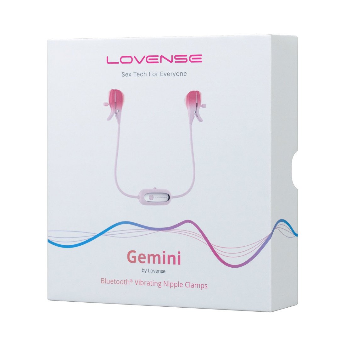 Išmanieji spenelių spaustukai „Gemini“ - Lovense