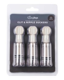 Spenelių ir klitorio siurbtukai „Nipple & Clit Suckers“ - EasyToys